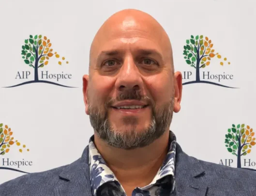 AIP Hospice business development team member Saleem Barakat.